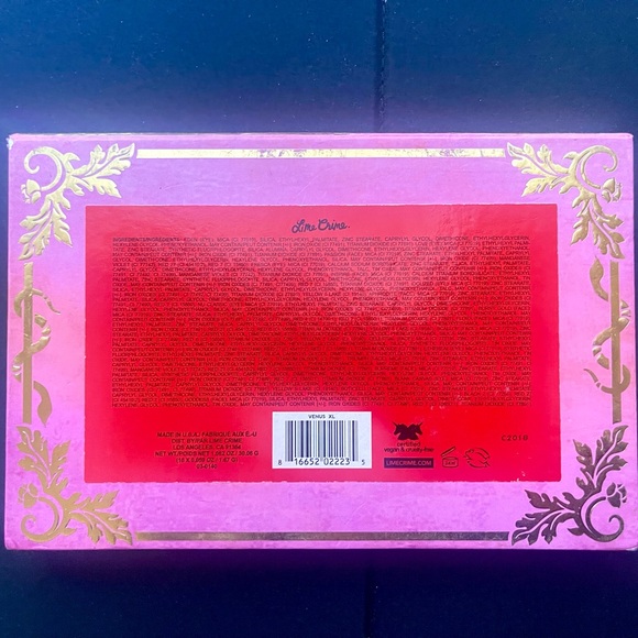 Venus XL Lime Crime Eyeshadow Palette Vegan - Picture 7 of 10